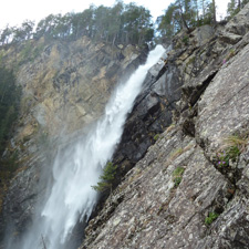 Klettersteig Lehner Wasserfall