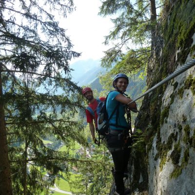 Klettersteig Nasenwand